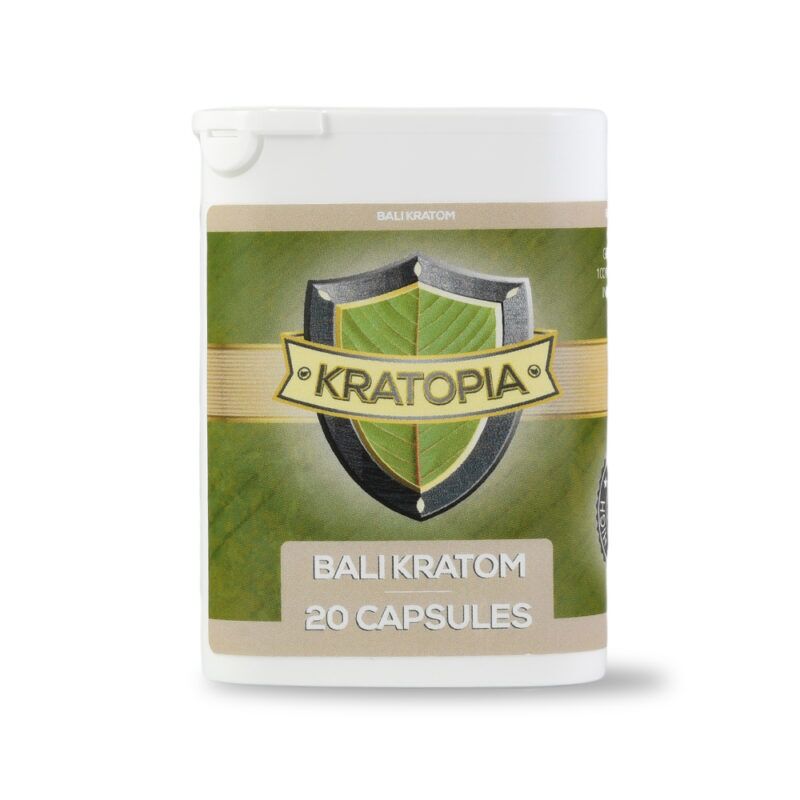 Bali Kratom White - 20 capsules Bali Kratom White - 20 capsules