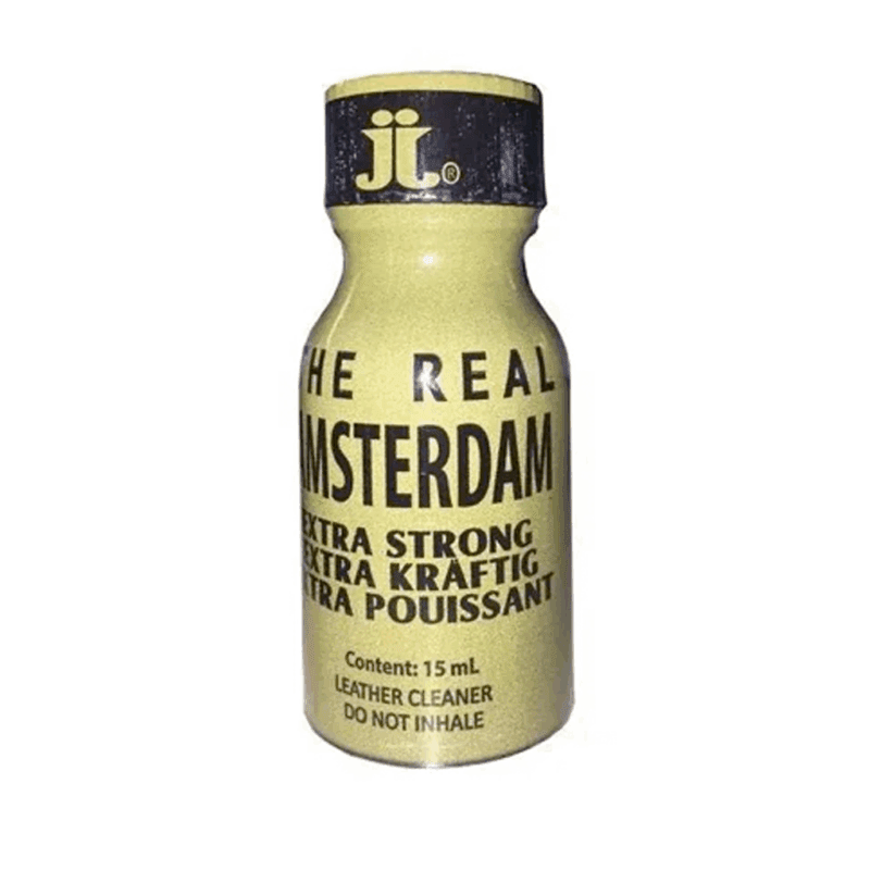 The Real Amsterdam Extra Strong Poppers 15 ml The Real Amsterdam Extra Strong Poppers 15 ml