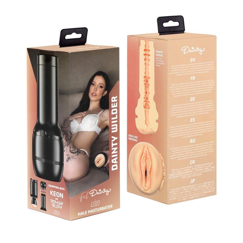 Kiiroo - Feel Dainty Wilder Masturbator - Zwart Kiiroo - Feel Dainty Wilder Masturbator - Zwart