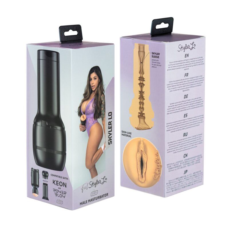Kiiroo - Feel Skyler Lo Masturbator - Zwart Kiiroo - Feel Skyler Lo Masturbator - Zwart