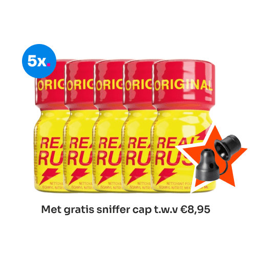 5x Real Rush Usa Poppers 10ml